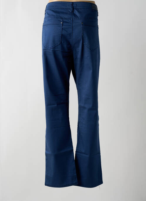 Jeans coupe slim bleu fonce VOGGO pour homme