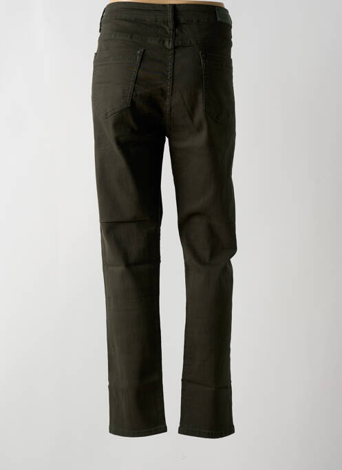 Jeans coupe slim vert VOGGO pour homme