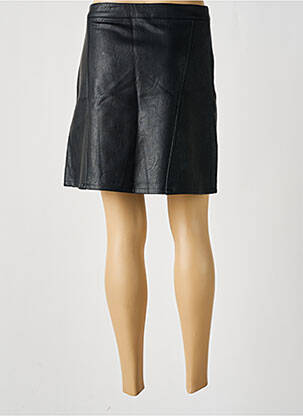 Jupe courte taille haute noir SOFTY femme