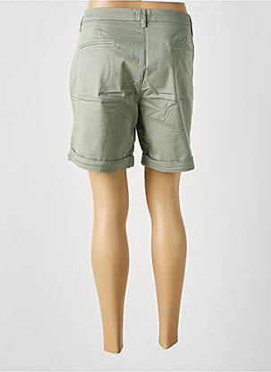 Bermuda coupe chino taille normale vert fonce TBS femme