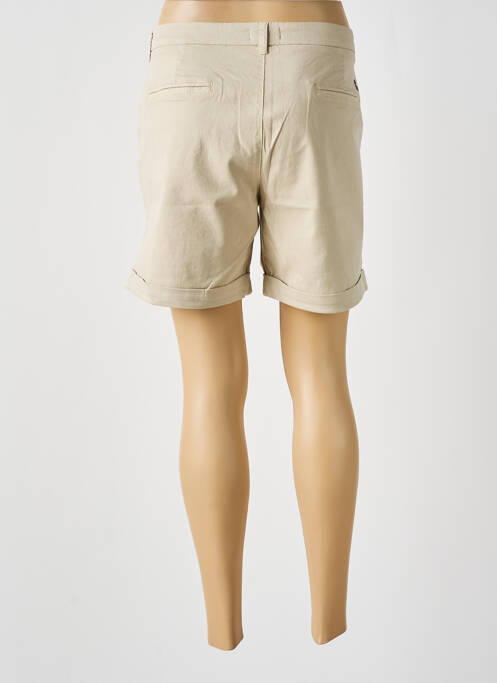 Bermuda beige TBS pour femme