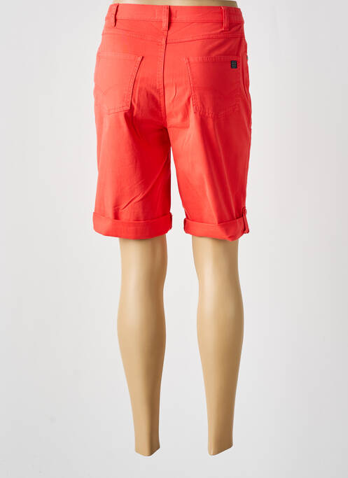 Bermuda orange TBS femme