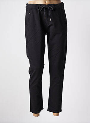 Pantalon 7/8 stretch taille normale noir KAPORAL femme