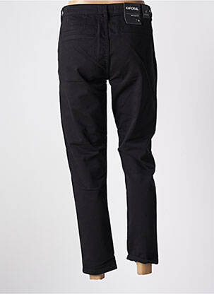 Pantalon 7/8 stretch taille normale noir KAPORAL femme
