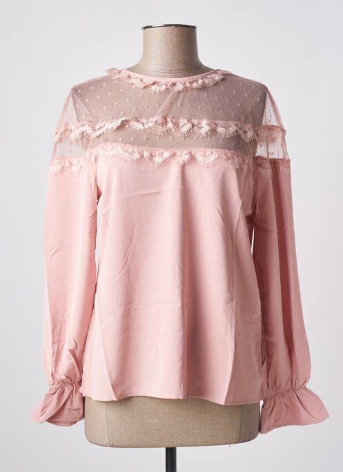 Blouse rose UNIKA pour femme