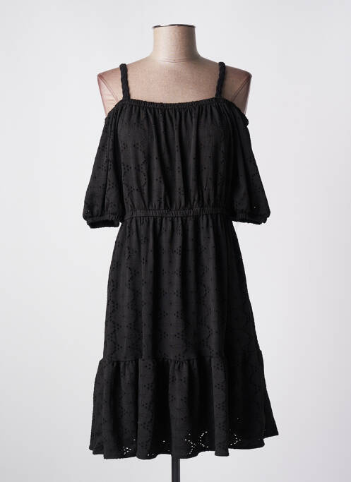 Robe mi-longue noir TIFFOSI pour femme