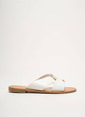 Mules/Sabots blanc STEPHAN  pour femme seconde vue