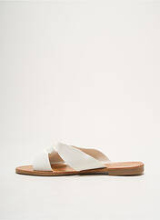 Mules/Sabots blanc STEPHAN  pour femme seconde vue