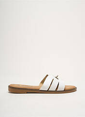 Mules/Sabots blanc STEPHAN  pour femme seconde vue