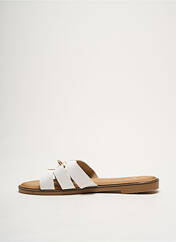 Mules/Sabots blanc STEPHAN  pour femme seconde vue