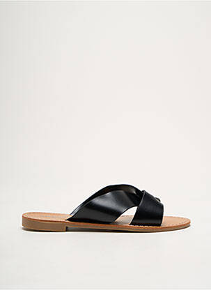 Mules/Sabots noir STEPHAN  pour femme