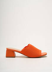 Mules/Sabots orange STEPHAN  pour femme seconde vue