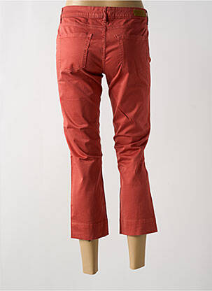 Pantacourt stretch taille basse orange SCHOOL RAG femme