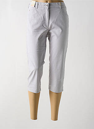 Pantacourt stretch taille normale gris GERKE MY PANTS femme