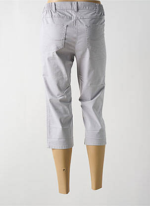 Pantacourt stretch taille normale gris GERKE MY PANTS femme