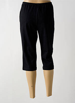 Corsaire taille élastique taille normale noir CHRISMAS'S femme