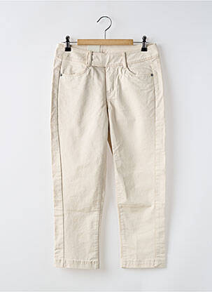 Pantacourt stretch taille basse beige FIRETRAP femme