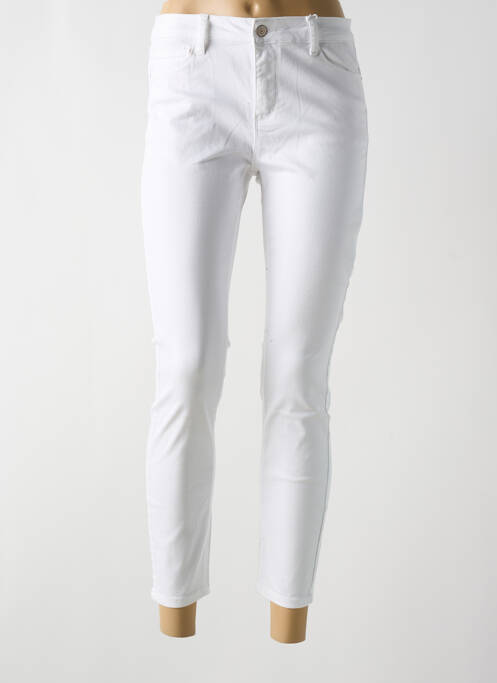 Jeans skinny taille normale taille normale blanc ORAIJE femme