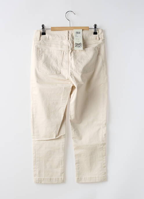 Pantacourt stretch taille basse beige FIRETRAP femme