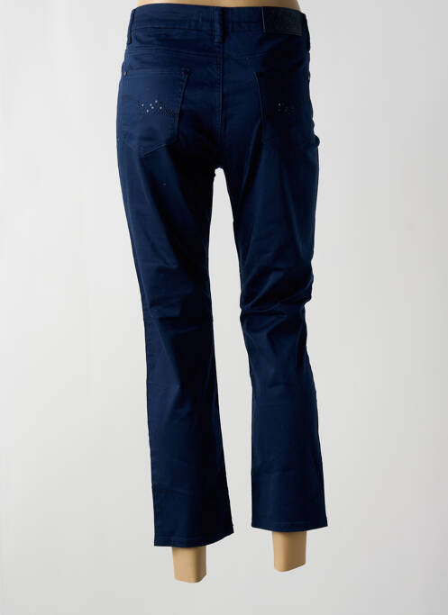 Pantalon 7/8 bleu SOO pour femme