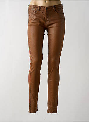 Jeans skinny taille normale taille normale marron CIMARRON femme