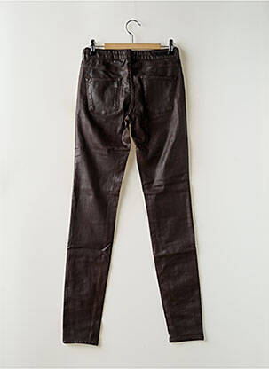 Jeans skinny taille normale taille normale marron fonce CIMARRON femme