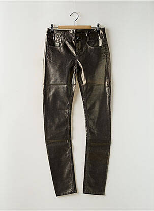 Pantalon slim stretch taille normale argent LPB femme