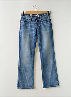Jeans bootcut stretch taille basse bleu ONLY femme