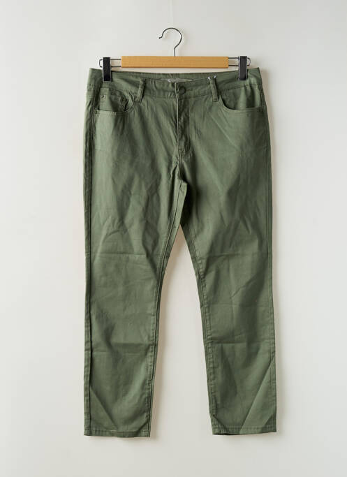 Pantalon 7/8 vert SOO pour femme