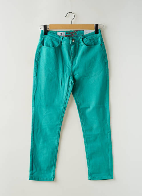 Pantalon 7/8 vert STREET ONE pour femme