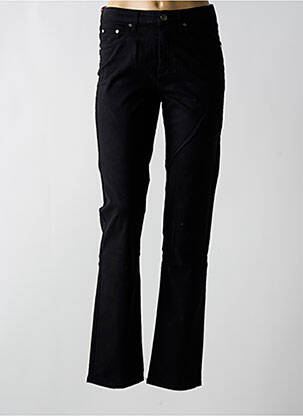 Jeans coupe slim stretch taille normale noir KANOPE femme