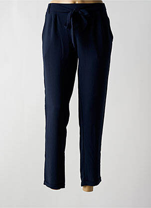 Pantalon 7/8 taille élastique taille normale bleu CERISE BLUE femme