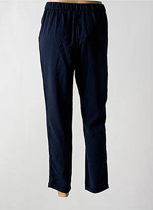 Pantalon 7/8 taille élastique taille normale bleu CERISE BLUE femme