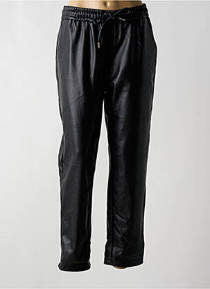 Jogging poches taille normale noir KANOPE femme