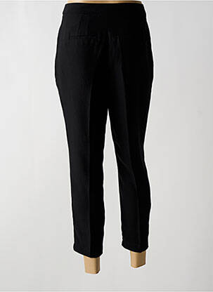 Pantalon 7/8 fermeture zippée sous rabat avec crochet taille normale noir VERO MODA femme
