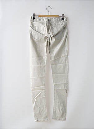 Pantalon slim taille basse taille basse argent LES P'TITES BOMBES femme