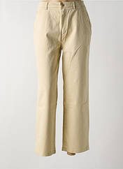 Pantalon chino beige REIKO pour femme seconde vue