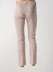 Pantalon chino rouge KANOPE pour femme seconde vue