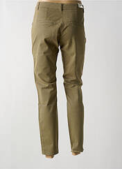 Pantalon chino vert KANOPE pour femme seconde vue