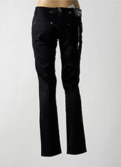 Pantalon slim noir KELLY BELL pour femme seconde vue
