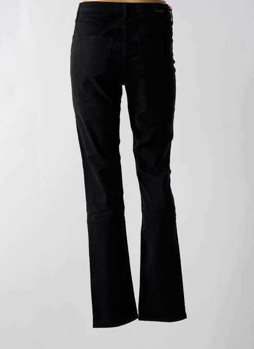 Jeans coupe slim stretch taille normale noir KANOPE femme
