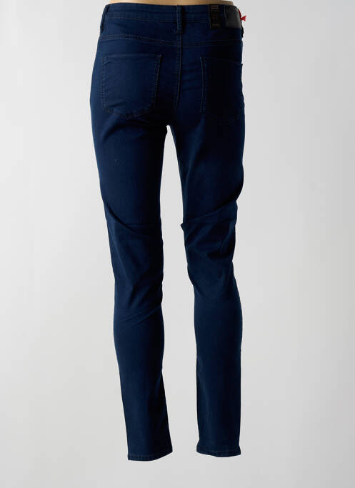Jeans skinny tissage brut taille normale bleu SCHOOL RAG femme