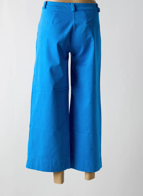 Pantalon 7/8 bleu FARFALLA pour femme