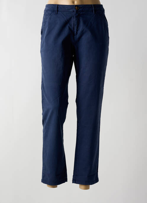 Pantalon chino bleu REIKO pour femme