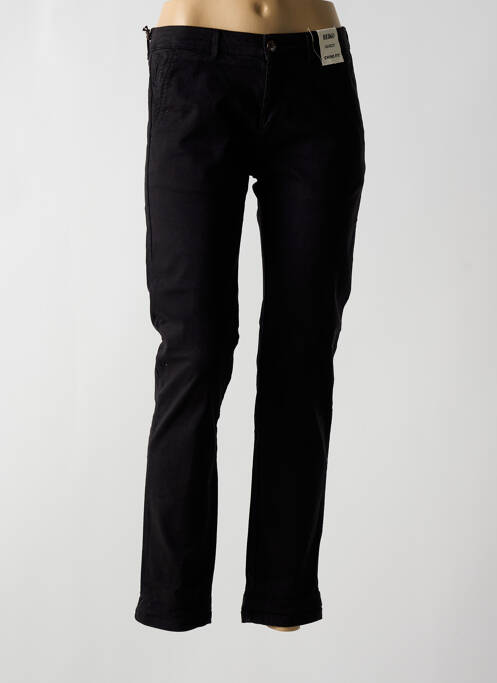 Pantalon chino noir REIKO pour femme