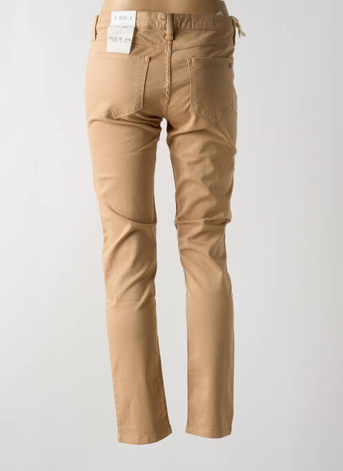 Pantalon slim beige WAS pour femme