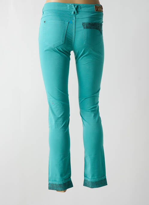 Pantalon slim bleu KANOPE pour femme