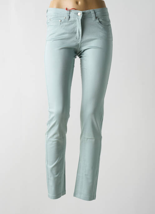 Pantalon slim bleu LES P'TITES BOMBES pour femme