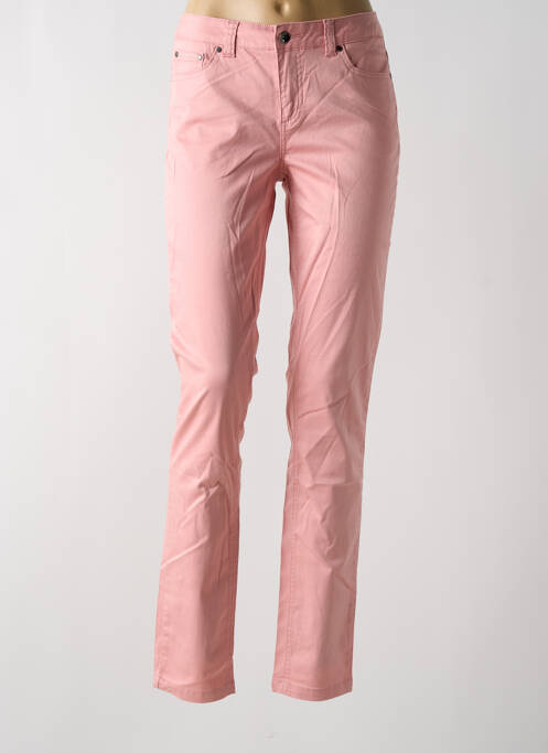 Pantalon slim rose LES P'TITES BOMBES pour femme