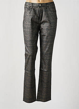 Pantalon slim stretch taille normale gris KANOPE femme